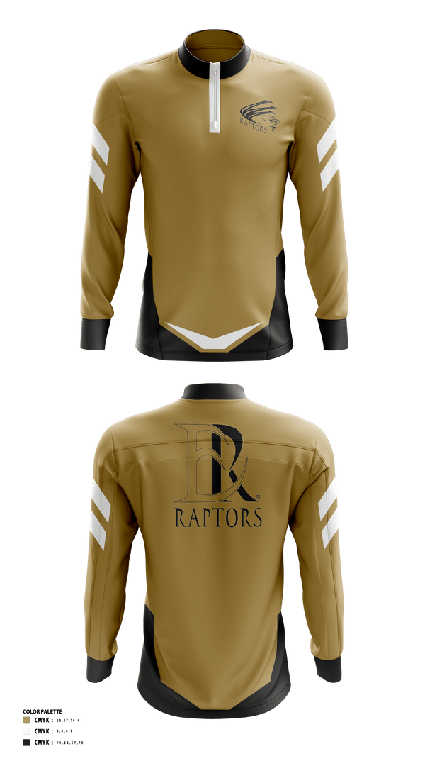 Quarter Zip Jacket, East Ridge High School Golf, Golf, Teamtime, Team time, sublimation, custom sports apparel, team uniforms, spirit wear, spiritwear, sports uniforms, custom shirts, team store, custom team store, fundraiser sports, apparel fundraiser