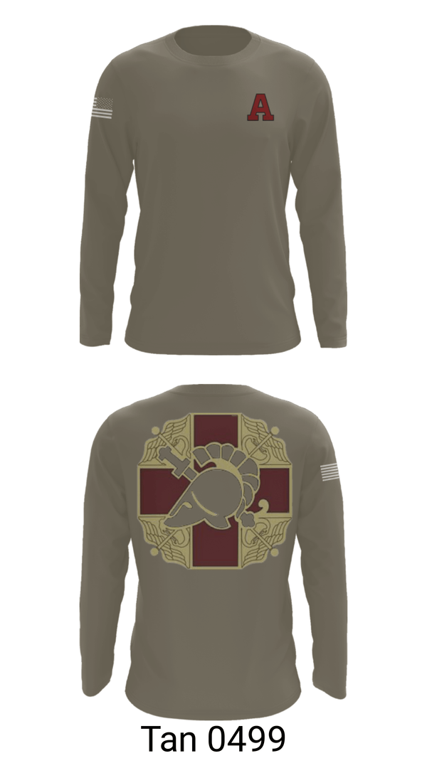 Long Sleeve Performance Shirt, US MEDDAC, Army, Teamtime, Team time, sublimation, custom sports apparel, team uniforms, spirit wear, spiritwear, sports uniforms, custom shirts, team store, custom team store, fundraiser sports, apparel fundraiser