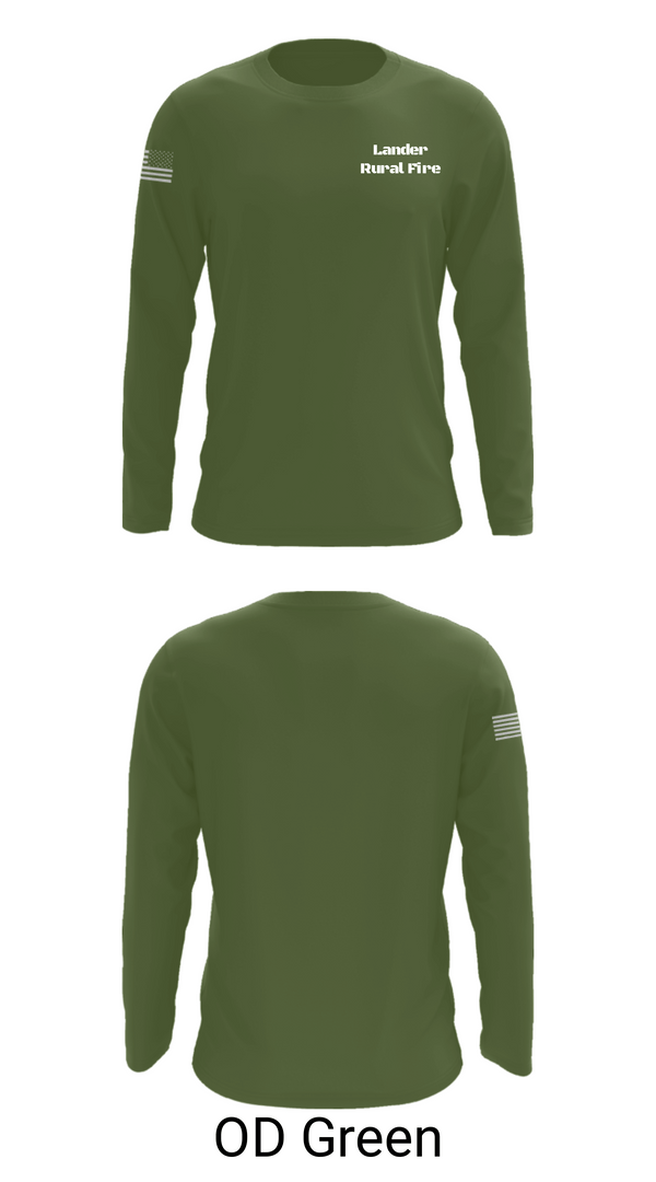 Long Sleeve Performance Shirt, Lander Rural Fire, Fire Department, Teamtime, Team time, sublimation, custom sports apparel, team uniforms, spirit wear, spiritwear, sports uniforms, custom shirts, team store, custom team store, fundraiser sports, apparel fundraiser