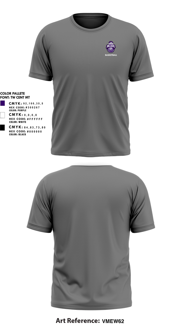 Short Sleeve Performance Shirt, Northwest Magic Basketball, Women's Basketball, Teamtime, Team time, sublimation, custom sports apparel, team uniforms, spirit wear, spiritwear, sports uniforms, custom shirts, team store, custom team store, fundraiser sports, apparel fundraiser