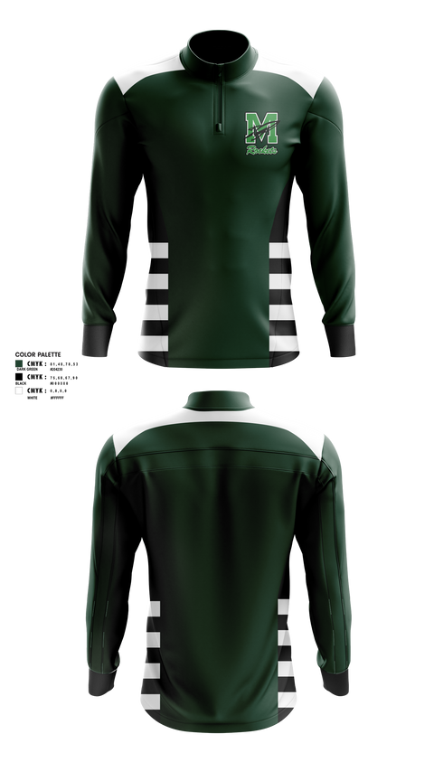 Quarter Zip Jacket, Morristown Central High School Basketball, Men's Basketball, Teamtime, Team time, sublimation, custom sports apparel, team uniforms, spirit wear, spiritwear, sports uniforms, custom shirts, team store, custom team store, fundraiser sports, apparel fundraiser