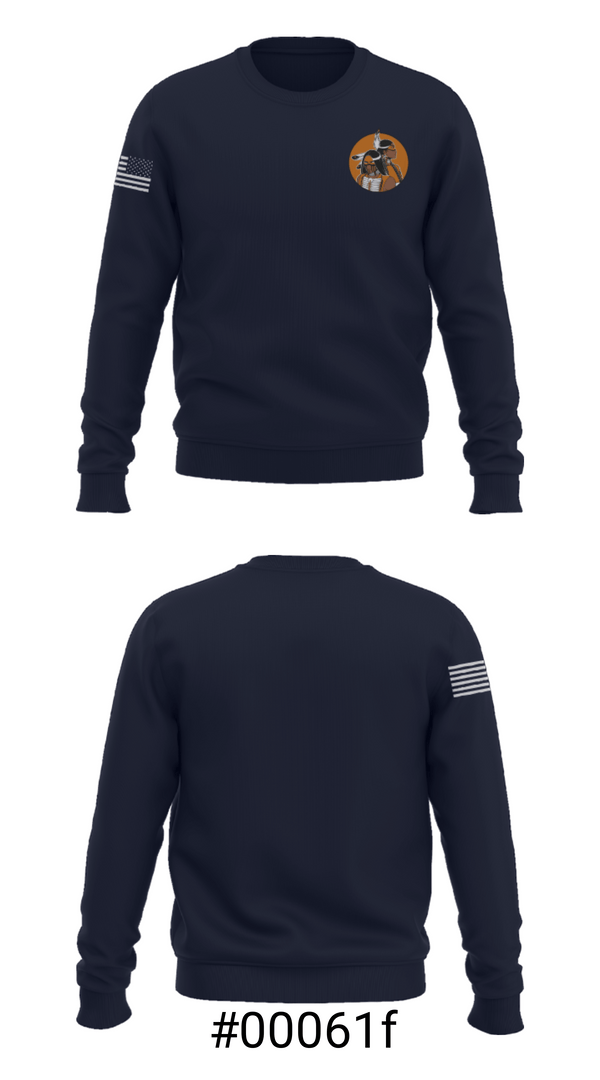 Crew Neck Sweatshirt, Warwick Warriors, Track & Field, Teamtime, Team time, sublimation, custom sports apparel, team uniforms, spirit wear, spiritwear, sports uniforms, custom shirts, team store, custom team store, fundraiser sports, apparel fundraiser