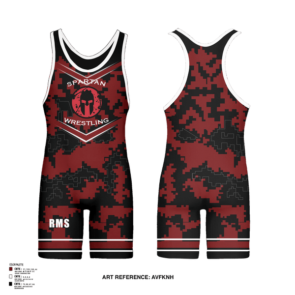 Wrestling Singlet, Riverton Middle School Wrestling, Wrestling, Teamtime, Team time, sublimation, custom sports apparel, team uniforms, spirit wear, spiritwear, sports uniforms, custom shirts, team store, custom team store, fundraiser sports, apparel fundraiser