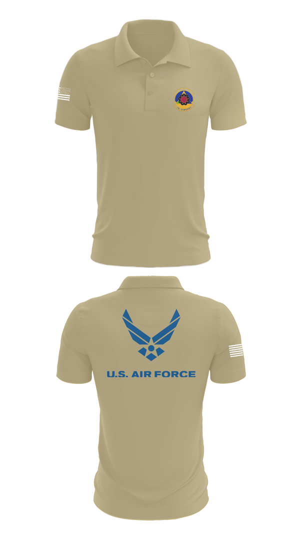 Short Sleeve Performance Polo, 4th Component Maintenance Squadron, , Teamtime, Team time, sublimation, custom sports apparel, team uniforms, spirit wear, spiritwear, sports uniforms, custom shirts, team store, custom team store, fundraiser sports, apparel fundraiser