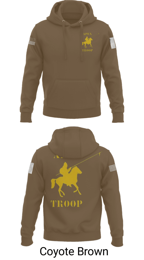 Hoodie, Alpha Troop, 1-221 CAV, National Guard, Teamtime, Team time, sublimation, custom sports apparel, team uniforms, spirit wear, spiritwear, sports uniforms, custom shirts, team store, custom team store, fundraiser sports, apparel fundraiser
