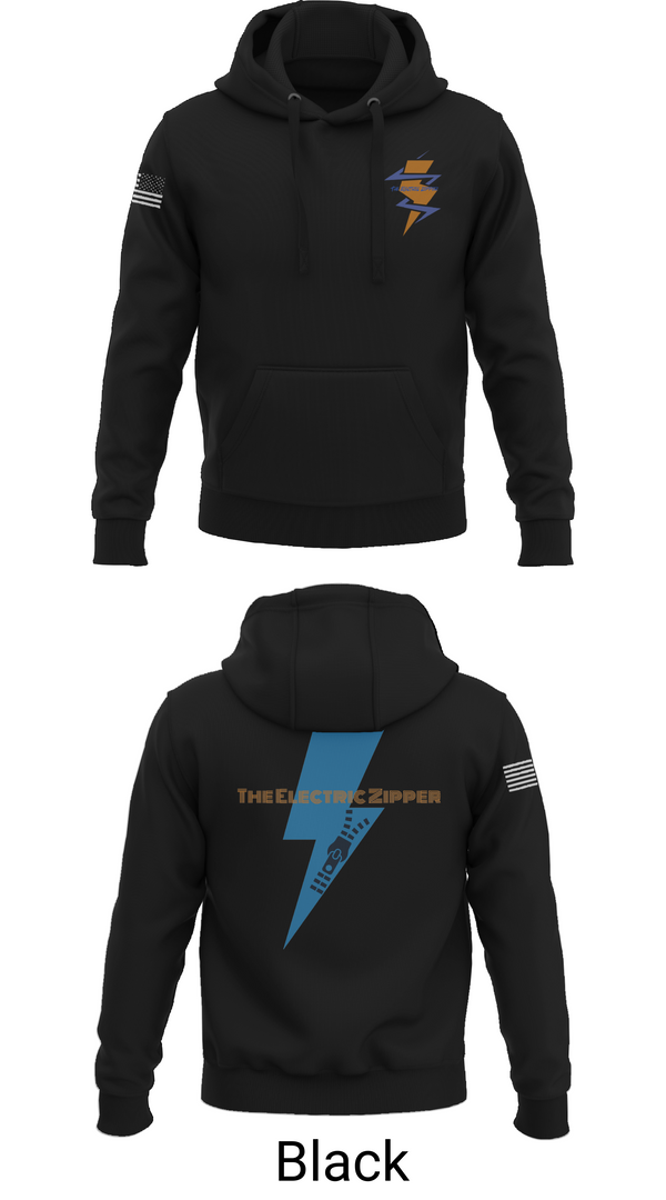 Hoodie, The Electric Zipper, , Teamtime, Team time, sublimation, custom sports apparel, team uniforms, spirit wear, spiritwear, sports uniforms, custom shirts, team store, custom team store, fundraiser sports, apparel fundraiser