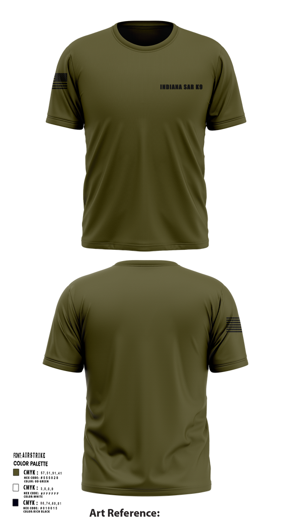 Short Sleeve Performance Shirt, Indiana SAR K9, , Teamtime, Team time, sublimation, custom sports apparel, team uniforms, spirit wear, spiritwear, sports uniforms, custom shirts, team store, custom team store, fundraiser sports, apparel fundraiser