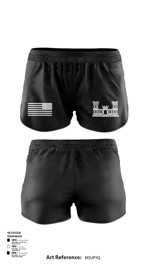 Ranger Panties, 250TH ENGINEERING COMPANY, National Guard, Teamtime, Team time, sublimation, custom sports apparel, team uniforms, spirit wear, spiritwear, sports uniforms, custom shirts, team store, custom team store, fundraiser sports, apparel fundraiser