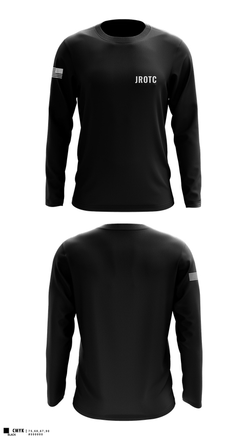 Long Sleeve Performance Shirt, JROTC, Army, Teamtime, Team time, sublimation, custom sports apparel, team uniforms, spirit wear, spiritwear, sports uniforms, custom shirts, team store, custom team store, fundraiser sports, apparel fundraiser
