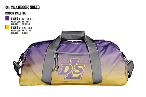 Duffle Bag, De La Salle Collegiate High School Ice Hockey, Ice Hockey, Teamtime, Team time, sublimation, custom sports apparel, team uniforms, spirit wear, spiritwear, sports uniforms, custom shirts, team store, custom team store, fundraiser sports, apparel fundraiser