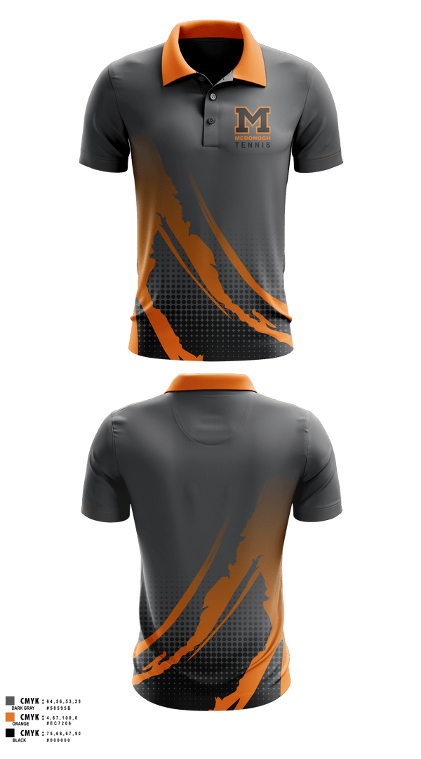 Short Sleeve Performance Polo, Girls Tennis McDonogh School, Tennis, Teamtime, Team time, sublimation, custom sports apparel, team uniforms, spirit wear, spiritwear, sports uniforms, custom shirts, team store, custom team store, fundraiser sports, apparel fundraiser