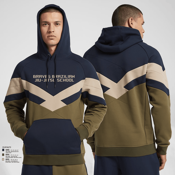 Hoodie, Braves Brazilian Jiu-Jitsu School, Wrestling, Teamtime, Team time, sublimation, custom sports apparel, team uniforms, spirit wear, spiritwear, sports uniforms, custom shirts, team store, custom team store, fundraiser sports, apparel fundraiser
