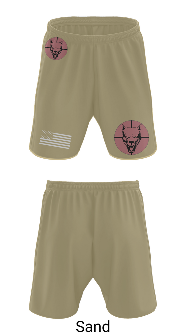 Athletic Shorts With Pockets, Hellhound PLT, A CO, 2-8 CAV, , Teamtime, Team time, sublimation, custom sports apparel, team uniforms, spirit wear, spiritwear, sports uniforms, custom shirts, team store, custom team store, fundraiser sports, apparel fundraiser