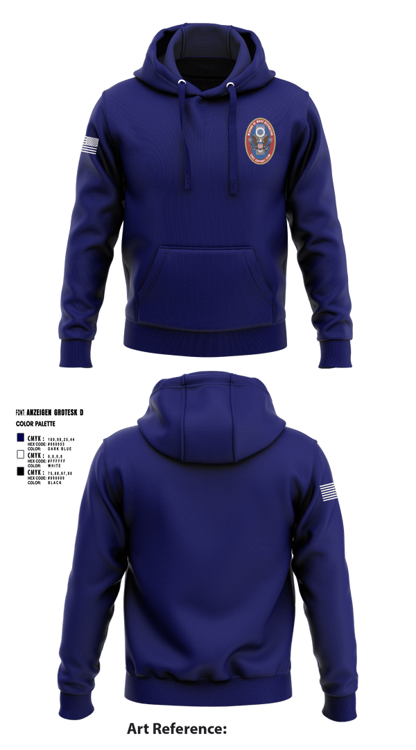 Hoodie, 95th WMD CST, National Guard, Teamtime, Team time, sublimation, custom sports apparel, team uniforms, spirit wear, spiritwear, sports uniforms, custom shirts, team store, custom team store, fundraiser sports, apparel fundraiser