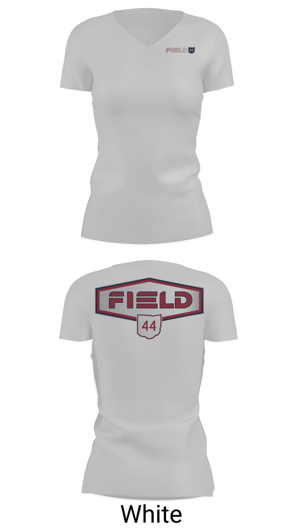 Womens Short Sleeve Vneck Shirt, Field44, , Teamtime, Team time, sublimation, custom sports apparel, team uniforms, spirit wear, spiritwear, sports uniforms, custom shirts, team store, custom team store, fundraiser sports, apparel fundraiser