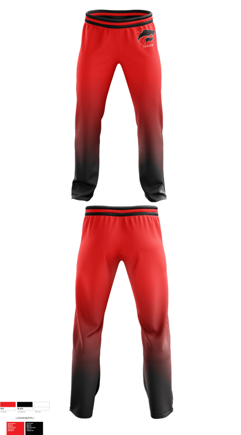 Sweatpants, Jackson Memorial High School Soccer, Women's Soccer, Teamtime, Team time, sublimation, custom sports apparel, team uniforms, spirit wear, spiritwear, sports uniforms, custom shirts, team store, custom team store, fundraiser sports, apparel fundraiser