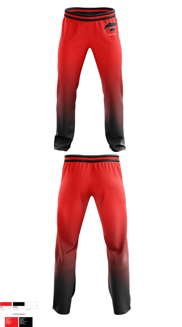Sweatpants, Jackson Memorial High School Soccer, Women's Soccer, Teamtime, Team time, sublimation, custom sports apparel, team uniforms, spirit wear, spiritwear, sports uniforms, custom shirts, team store, custom team store, fundraiser sports, apparel fundraiser