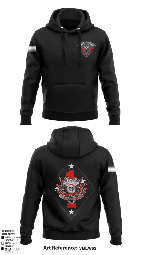 Hoodie, 3rd AABN MTU, Marines, Teamtime, Team time, sublimation, custom sports apparel, team uniforms, spirit wear, spiritwear, sports uniforms, custom shirts, team store, custom team store, fundraiser sports, apparel fundraiser