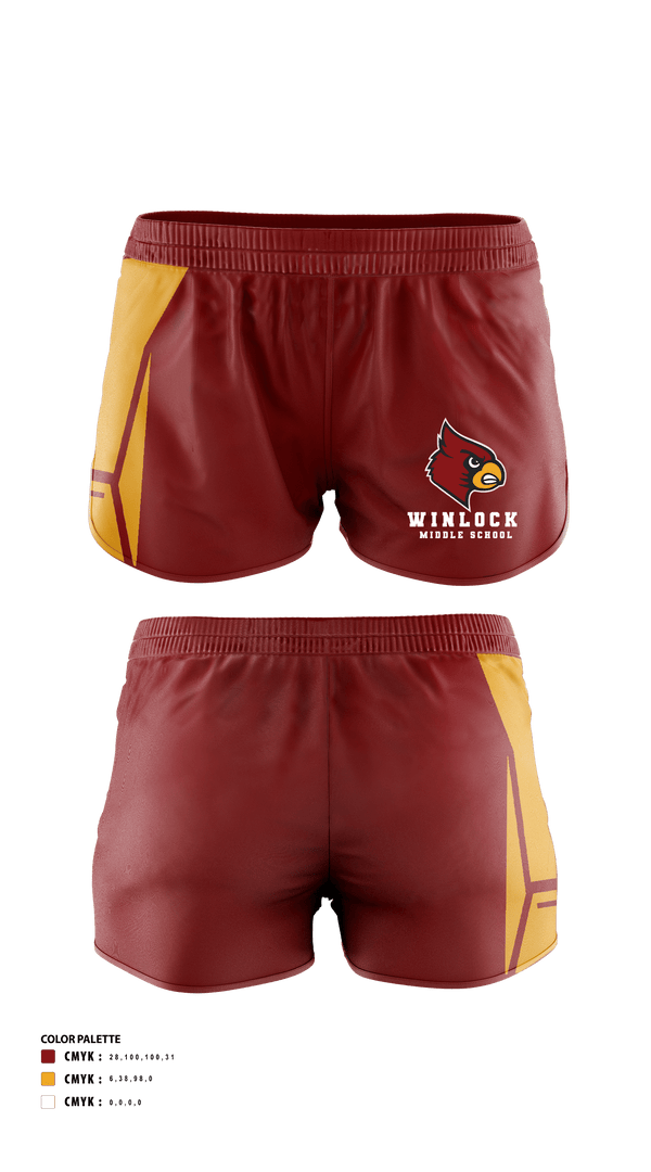 Womens Shorts, Winlock Middle School Cross Country, Cross Country, Teamtime, Team time, sublimation, custom sports apparel, team uniforms, spirit wear, spiritwear, sports uniforms, custom shirts, team store, custom team store, fundraiser sports, apparel fundraiser