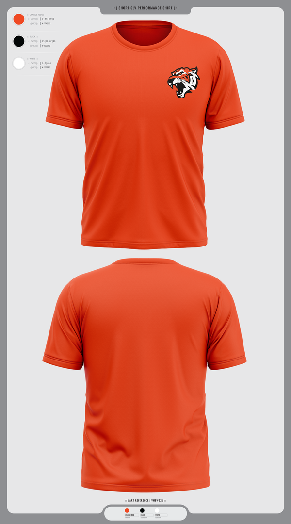 Short Sleeve Performance Shirt, Orangeville Bengals, Baseball, Teamtime, Team time, sublimation, custom sports apparel, team uniforms, spirit wear, spiritwear, sports uniforms, custom shirts, team store, custom team store, fundraiser sports, apparel fundraiser