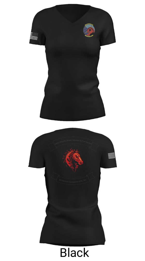 Women's Short Sleeve Vneck Shirt, 567 red horse, Air Force, Teamtime, Team time, sublimation, custom sports apparel, team uniforms, spirit wear, spiritwear, sports uniforms, custom shirts, team store, custom team store, fundraiser sports, apparel fundraiser