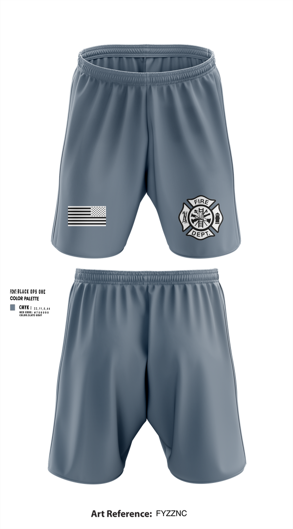 Athletic Shorts With Pockets, Ben Wheeler Fire, Fire Department, Teamtime, Team time, sublimation, custom sports apparel, team uniforms, spirit wear, spiritwear, sports uniforms, custom shirts, team store, custom team store, fundraiser sports, apparel fundraiser