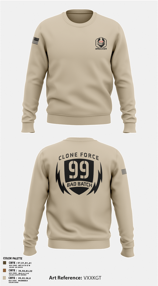 Crew Neck Sweatshirt, 137th Echo Company1-137th AV E co, National Guard, Teamtime, Team time, sublimation, custom sports apparel, team uniforms, spirit wear, spiritwear, sports uniforms, custom shirts, team store, custom team store, fundraiser sports, apparel fundraiser