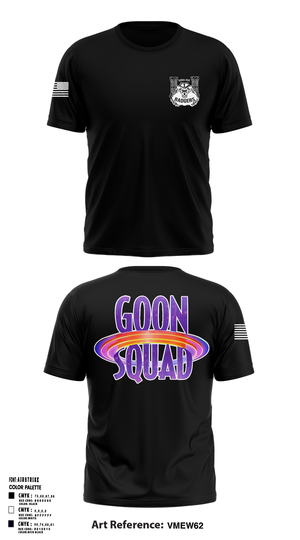 Short Sleeve Performance Shirt, GOON SQUAD, Army, Teamtime, Team time, sublimation, custom sports apparel, team uniforms, spirit wear, spiritwear, sports uniforms, custom shirts, team store, custom team store, fundraiser sports, apparel fundraiser