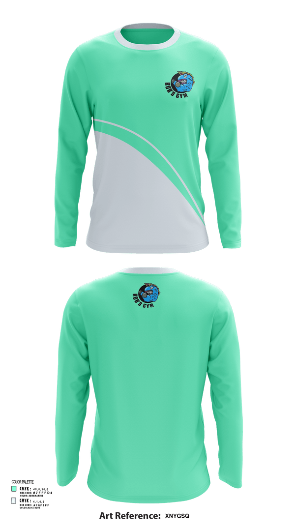 Long Sleeve Performance Shirt, Robs Gym, Wrestling, Teamtime, Team time, sublimation, custom sports apparel, team uniforms, spirit wear, spiritwear, sports uniforms, custom shirts, team store, custom team store, fundraiser sports, apparel fundraiser