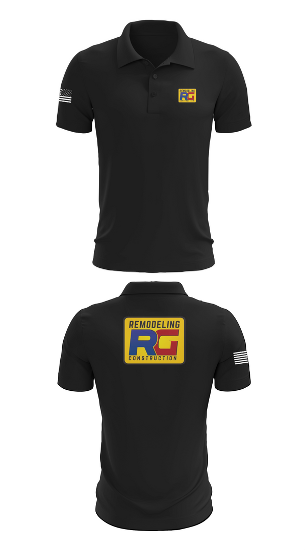 Short Sleeve Performance Polo, Rg remodeling, , Teamtime, Team time, sublimation, custom sports apparel, team uniforms, spirit wear, spiritwear, sports uniforms, custom shirts, team store, custom team store, fundraiser sports, apparel fundraiser