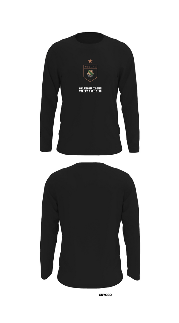 Long Sleeve Performance Shirt, Oklahoma Zotung Volleyball Club, Women's Volleyball, Teamtime, Team time, sublimation, custom sports apparel, team uniforms, spirit wear, spiritwear, sports uniforms, custom shirts, team store, custom team store, fundraiser sports, apparel fundraiser