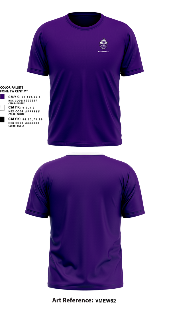 Short Sleeve Performance Shirt, Northwest Magic Basketball, Women's Basketball, Teamtime, Team time, sublimation, custom sports apparel, team uniforms, spirit wear, spiritwear, sports uniforms, custom shirts, team store, custom team store, fundraiser sports, apparel fundraiser