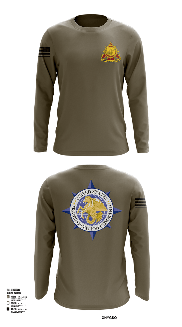 Long Sleeve Performance Shirt, 773rd transportation company, Army, Teamtime, Team time, sublimation, custom sports apparel, team uniforms, spirit wear, spiritwear, sports uniforms, custom shirts, team store, custom team store, fundraiser sports, apparel fundraiser