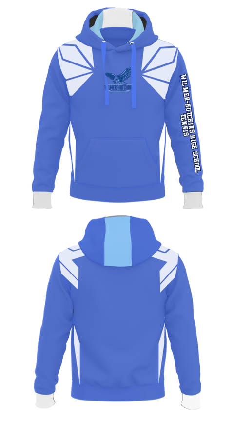 Hoodie, Wilmer-Hutchins High School Tennis, Tennis, Teamtime, Team time, sublimation, custom sports apparel, team uniforms, spirit wear, spiritwear, sports uniforms, custom shirts, team store, custom team store, fundraiser sports, apparel fundraiser