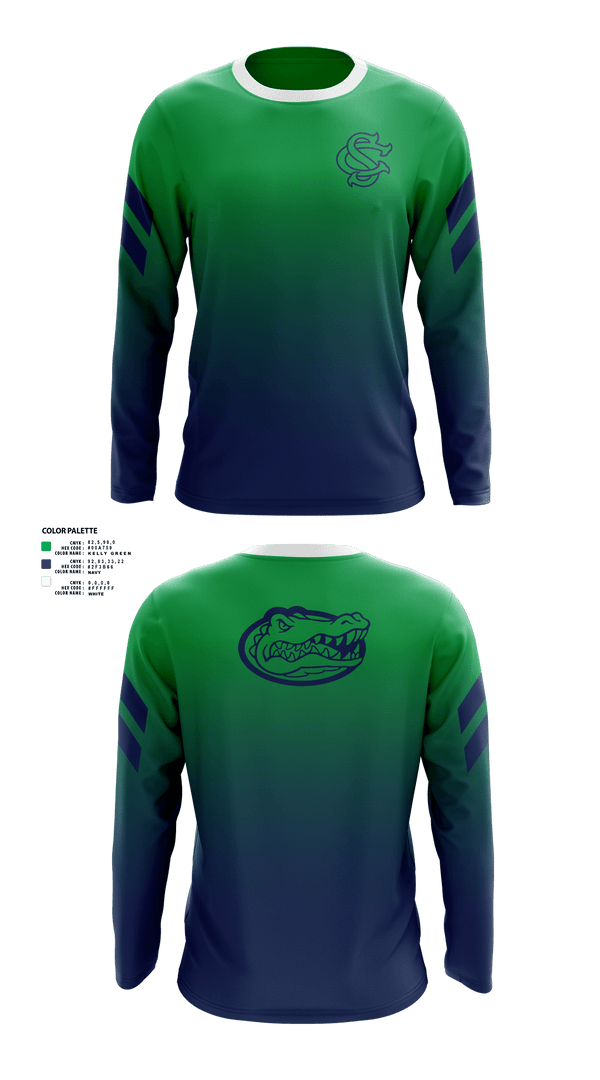 Long Sleeve Performance Shirt, Spring Creek High School Basketball, Men's Basketball, Teamtime, Team time, sublimation, custom sports apparel, team uniforms, spirit wear, spiritwear, sports uniforms, custom shirts, team store, custom team store, fundraiser sports, apparel fundraiser