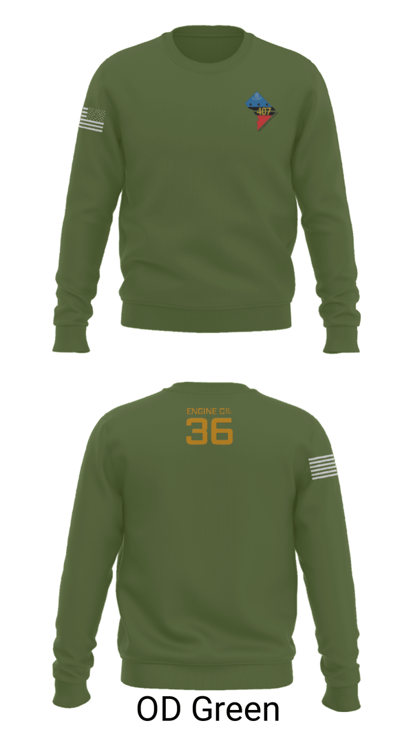 Crew Neck Sweatshirt, Rescue Engine 56DCFD RTC407, Fire Department, Teamtime, Team time, sublimation, custom sports apparel, team uniforms, spirit wear, spiritwear, sports uniforms, custom shirts, team store, custom team store, fundraiser sports, apparel fundraiser