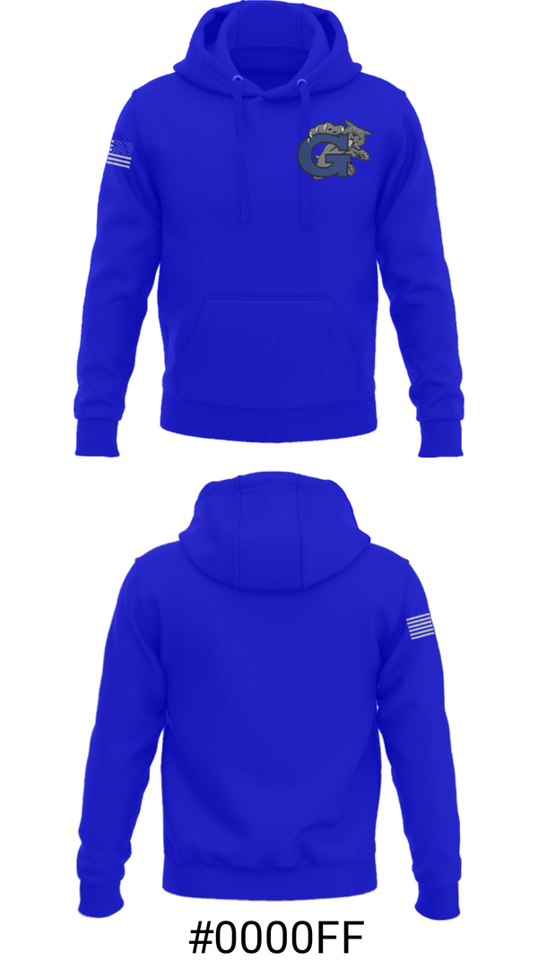 Hoodie, Garinger High School Tennis, Spirit Store, Teamtime, Team time, sublimation, custom sports apparel, team uniforms, spirit wear, spiritwear, sports uniforms, custom shirts, team store, custom team store, fundraiser sports, apparel fundraiser