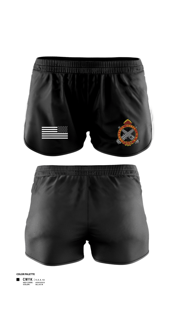 Women's Shorts, 758th SMC, Army, Teamtime, Team time, sublimation, custom sports apparel, team uniforms, spirit wear, spiritwear, sports uniforms, custom shirts, team store, custom team store, fundraiser sports, apparel fundraiser