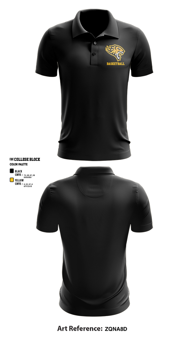 Short Sleeve Performance Polo, Kensington Multiplex High School Basketball, Men's Basketball, Teamtime, Team time, sublimation, custom sports apparel, team uniforms, spirit wear, spiritwear, sports uniforms, custom shirts, team store, custom team store, fundraiser sports, apparel fundraiser