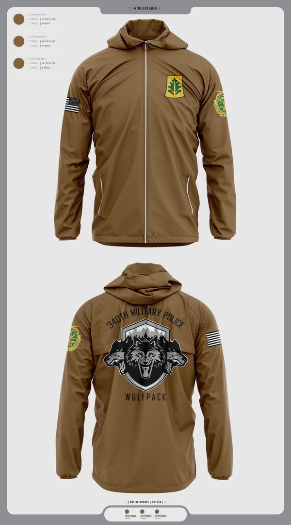Windbreaker, 340th mp, , Teamtime, Team time, sublimation, custom sports apparel, team uniforms, spirit wear, spiritwear, sports uniforms, custom shirts, team store, custom team store, fundraiser sports, apparel fundraiser