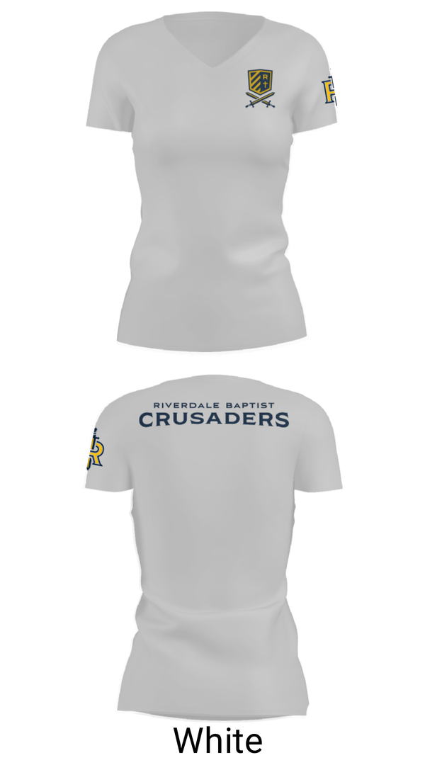 Women's Short Sleeve Vneck Shirt, Riverdale Women's Basketball, Women's Basketball, Teamtime, Team time, sublimation, custom sports apparel, team uniforms, spirit wear, spiritwear, sports uniforms, custom shirts, team store, custom team store, fundraiser sports, apparel fundraiser