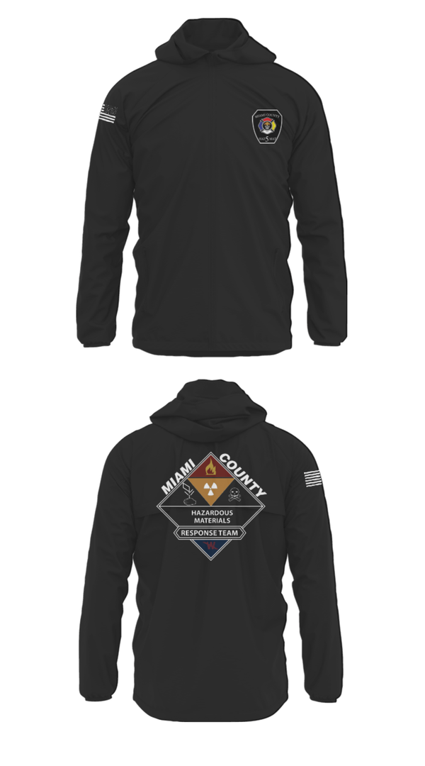 Windbreaker, Miami County Hazmat, , Teamtime, Team time, sublimation, custom sports apparel, team uniforms, spirit wear, spiritwear, sports uniforms, custom shirts, team store, custom team store, fundraiser sports, apparel fundraiser