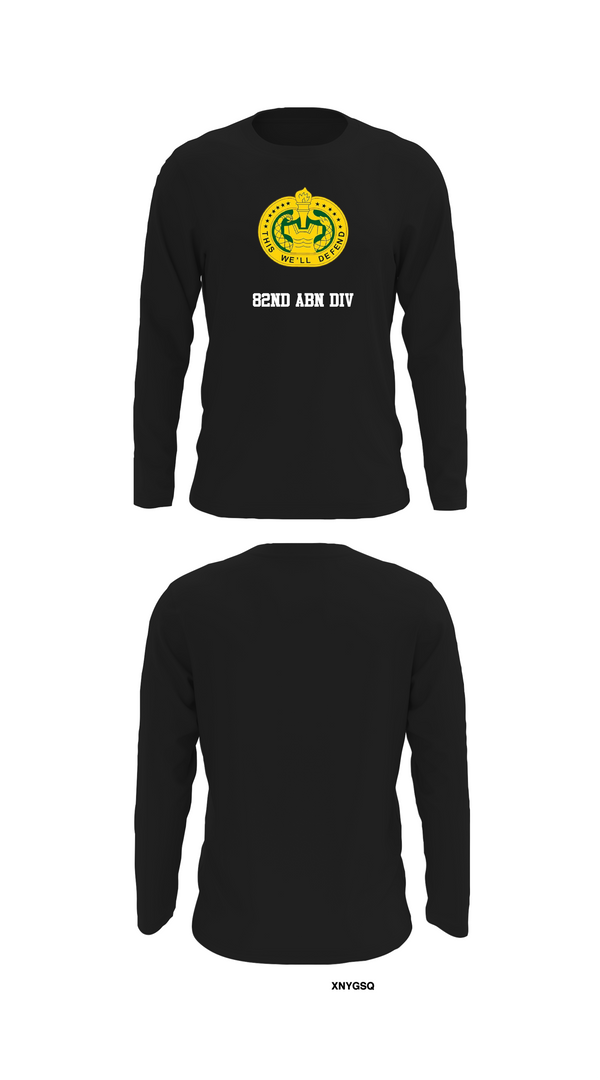 Long Sleeve Performance Shirt, 82nd ABN div, , Teamtime, Team time, sublimation, custom sports apparel, team uniforms, spirit wear, spiritwear, sports uniforms, custom shirts, team store, custom team store, fundraiser sports, apparel fundraiser