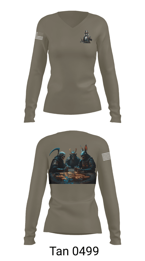 Womens Long Sleeve Vneck Shirt, Emory S. Land, , Teamtime, Team time, sublimation, custom sports apparel, team uniforms, spirit wear, spiritwear, sports uniforms, custom shirts, team store, custom team store, fundraiser sports, apparel fundraiser
