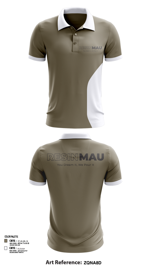 Short Sleeve Performance Polo, Resin Mau, , Teamtime, Team time, sublimation, custom sports apparel, team uniforms, spirit wear, spiritwear, sports uniforms, custom shirts, team store, custom team store, fundraiser sports, apparel fundraiser