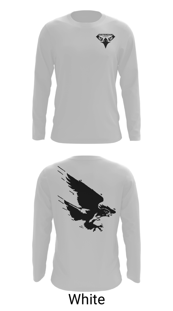 Long Sleeve Performance Shirt, Cistercian Preparatory School Tennis, Tennis, Teamtime, Team time, sublimation, custom sports apparel, team uniforms, spirit wear, spiritwear, sports uniforms, custom shirts, team store, custom team store, fundraiser sports, apparel fundraiser