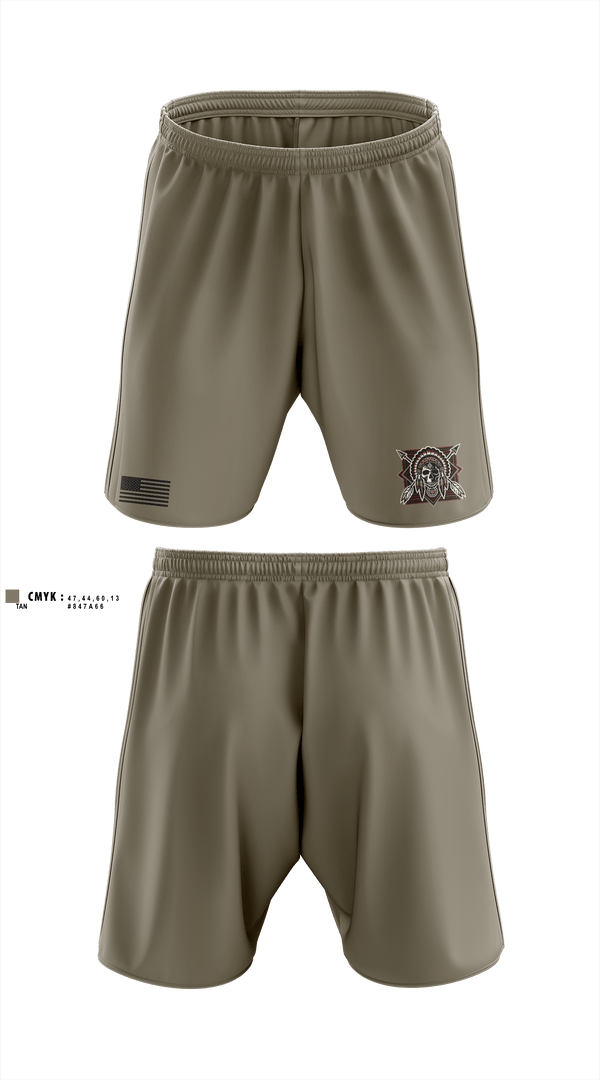 Athletic Shorts With Pockets, Comanche Squad, Army, Teamtime, Team time, sublimation, custom sports apparel, team uniforms, spirit wear, spiritwear, sports uniforms, custom shirts, team store, custom team store, fundraiser sports, apparel fundraiser