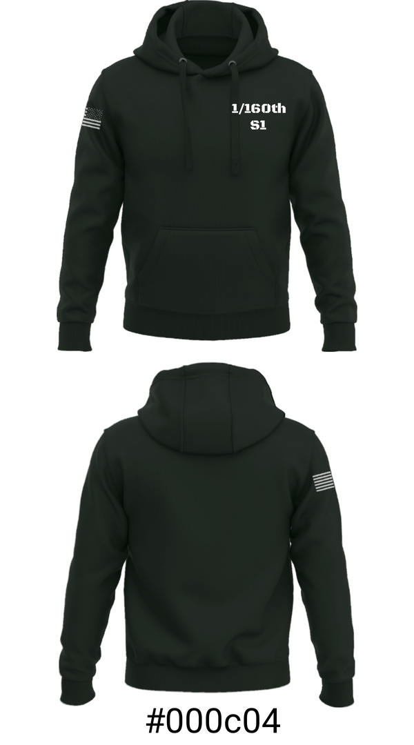 Hoodie, 1/160th S1, Army, Teamtime, Team time, sublimation, custom sports apparel, team uniforms, spirit wear, spiritwear, sports uniforms, custom shirts, team store, custom team store, fundraiser sports, apparel fundraiser