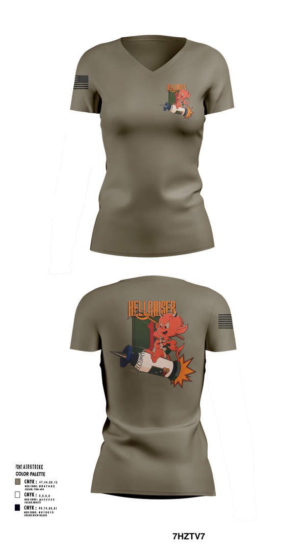 Womens Short Sleeve Vneck Shirt, Hellraiser, , Teamtime, Team time, sublimation, custom sports apparel, team uniforms, spirit wear, spiritwear, sports uniforms, custom shirts, team store, custom team store, fundraiser sports, apparel fundraiser