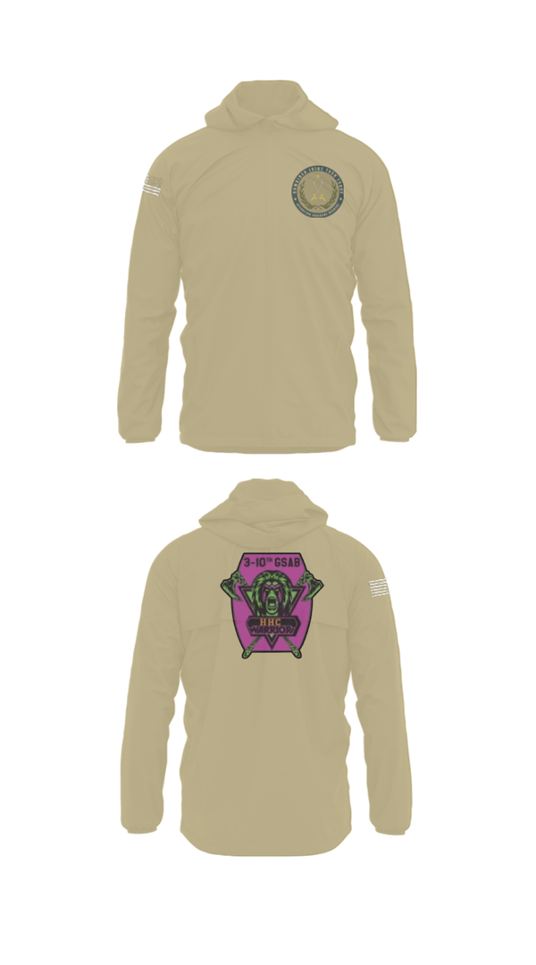 Windbreaker, 3-10 GSAB, Army, Teamtime, Team time, sublimation, custom sports apparel, team uniforms, spirit wear, spiritwear, sports uniforms, custom shirts, team store, custom team store, fundraiser sports, apparel fundraiser